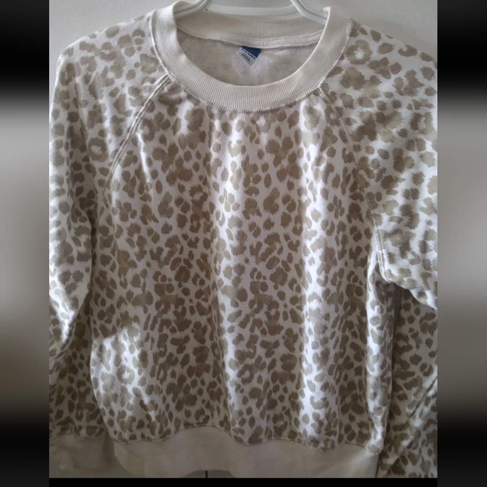 Leopard Print Sweatshirt